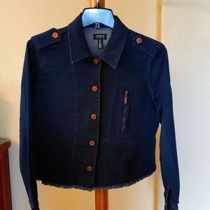 NWT Jones New York Denim Jacket, Small